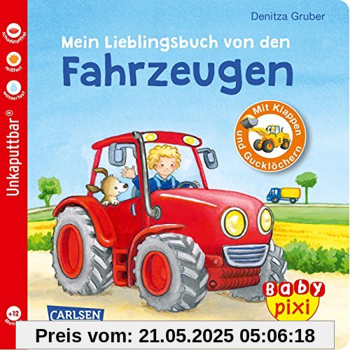 Baby Pixi 68: Mein Lieblingsbuch von den Fahrzeugen: mit Klappen und Gucklöchern Baby Pixi 68: Mein Lieblingsbuch von den Fahrzeugen: mit Klappen und Gucklöchern