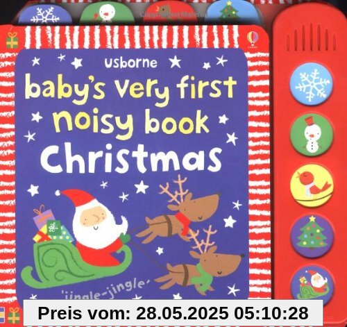 Baby's Very First Noisy Book: Christmas