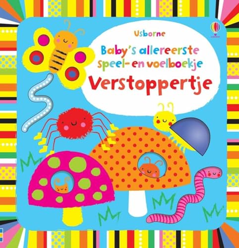 Baby's eerste speel- en voelboekje Met mijn vinger (Baby's allereerste speel- en voelboekje) von Usborne Publishers