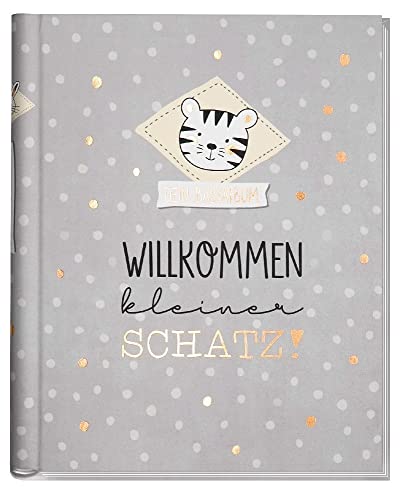 Babyalbum Willkommen kleiner Schatz [Dotty Tiger] EM von Häfft