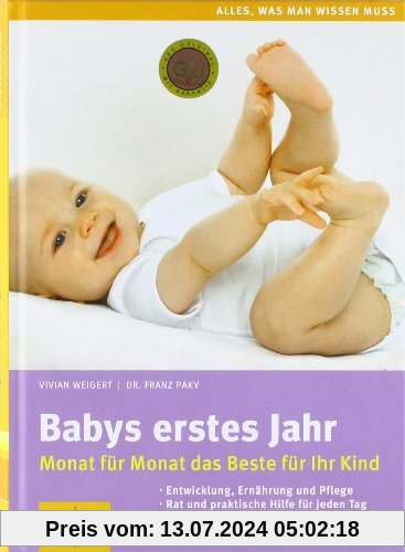 Babys erstes Jahr: Monat für Monat das Beste für Ihr Kind (GU Alles, was man wissen muss)