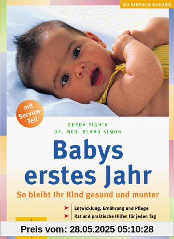 Babys erstes Jahr: So bleibt Ihr Kind gesund und munter. Entwicklung, Ernährung und Pflege. Rat und praktische Hilfen für jeden Tag Babys erstes Jahr: So bleibt Ihr Kind gesund und munter. Entwicklung, Ernährung und Pflege. Rat und praktische Hilfen für jeden Tag