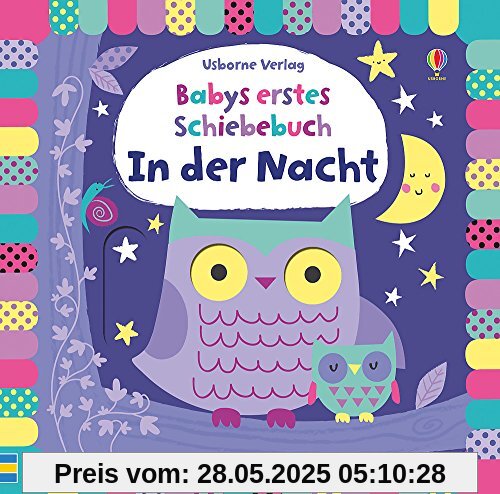 Babys erstes Schiebebuch: In der Nacht