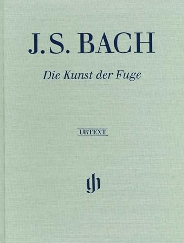 Die Kunst der Fuge BWV 1080; Leinenband. Klavier zu zwei Händen: Instrumentation: Piano solo (G. Henle Urtext-Ausgabe)
