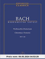 Bach, Weihnachtsoratorium, Taschenpartitur