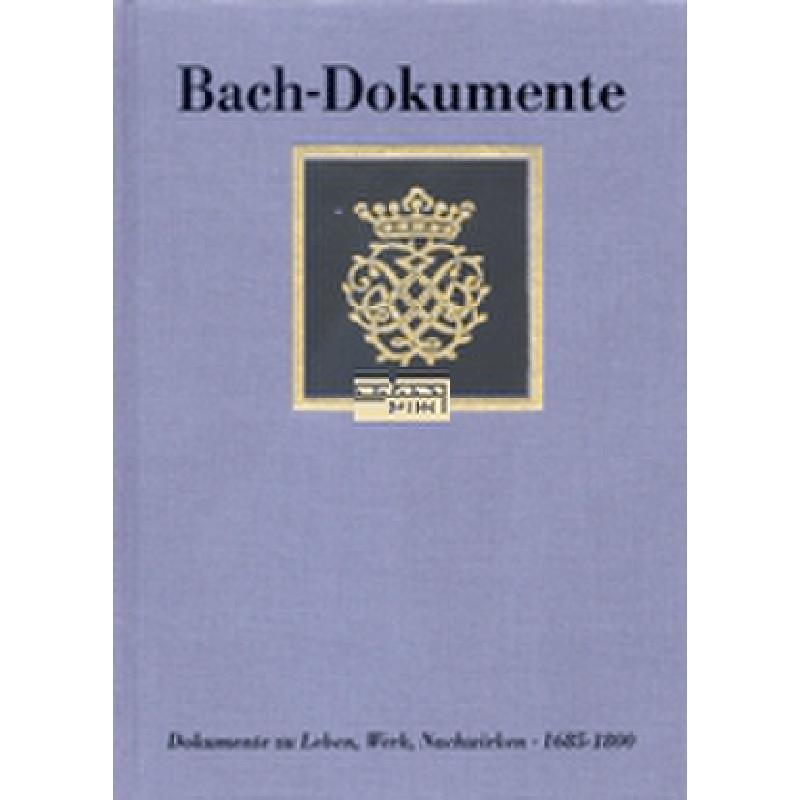 Bach Dokumente 5 Bach Dokumente 5