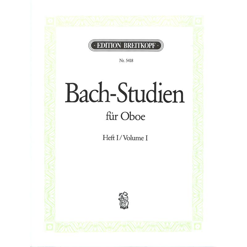 Bach Studien 1