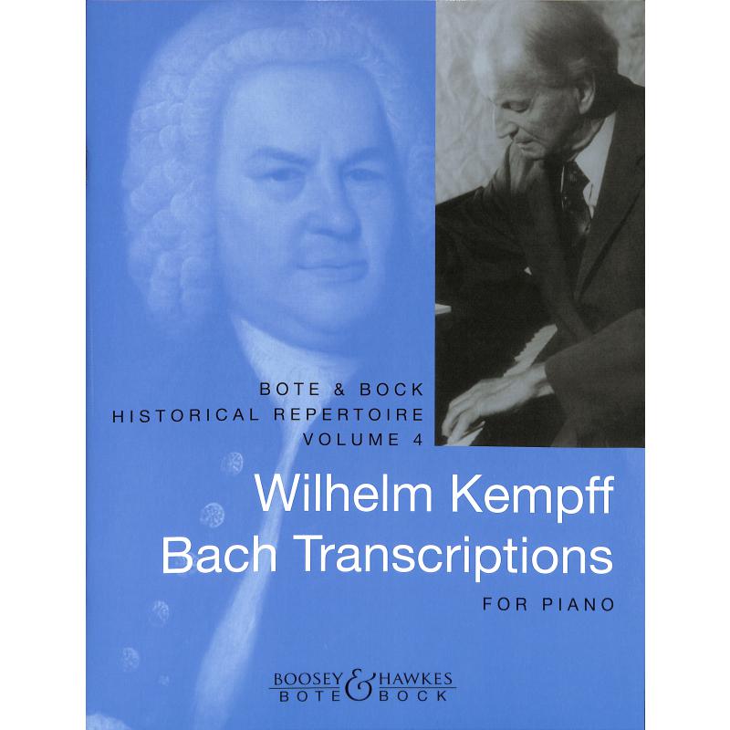 Bach transcriptions (Bearbeitungen)