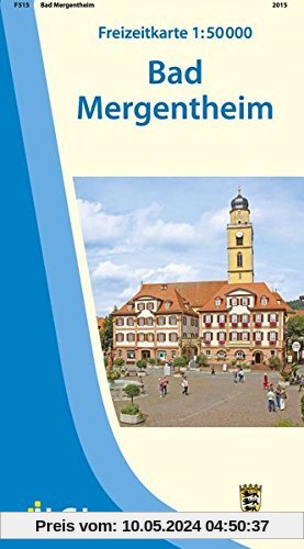 Bad Mergentheim: Freizeitkarte 1:50 000 (Freizeitkarten 1:50000)