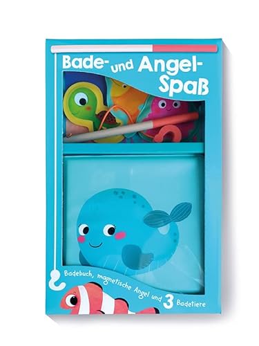 Bade- und Angelspaß (Blaue Box - Cover Wal): Eindband mit Wal von YoYo Books