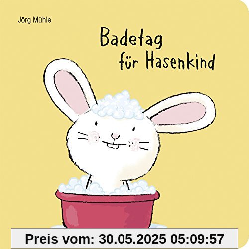 Badetag für Hasenkind