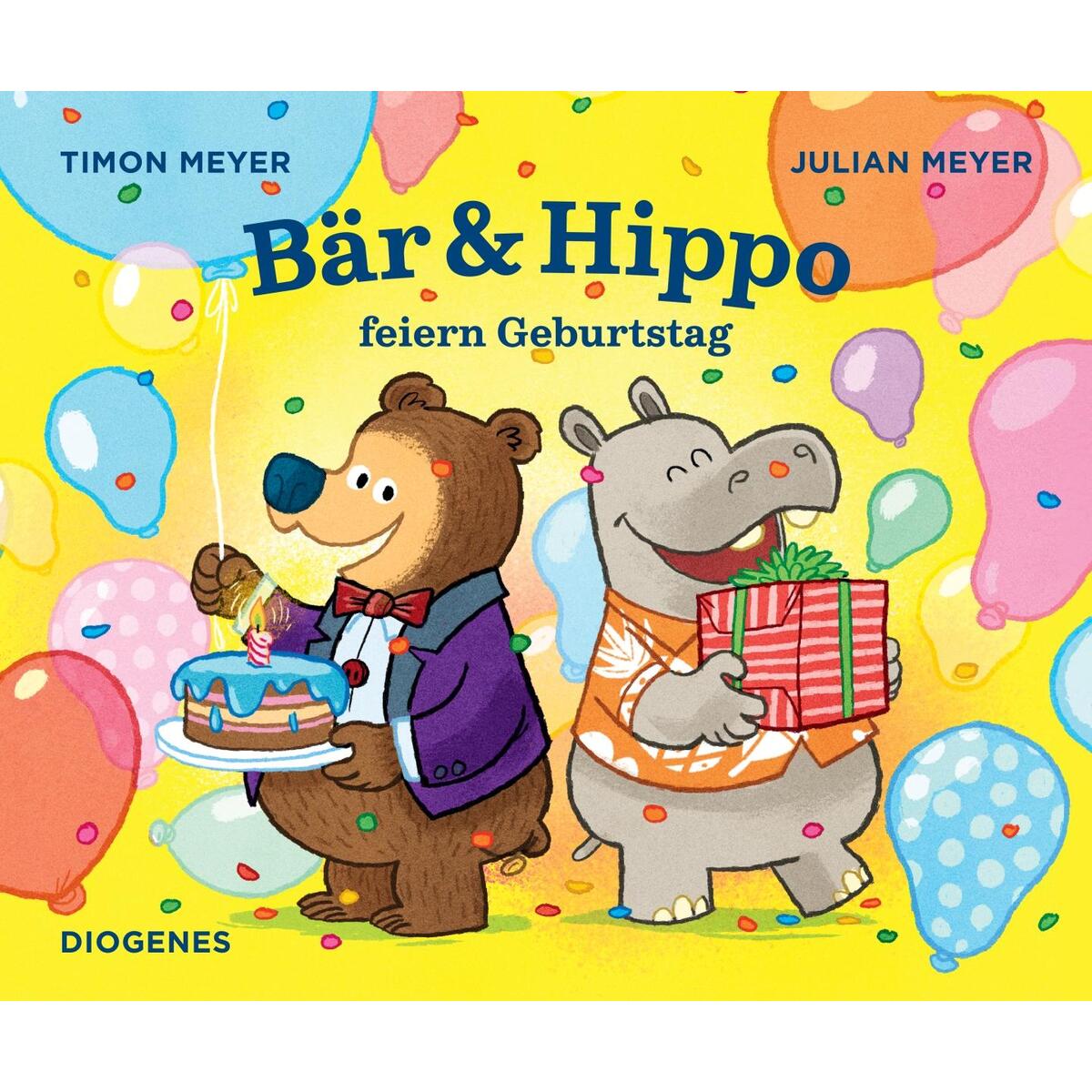 Bär & Hippo feiern Geburtstag von Diogenes Verlag AG