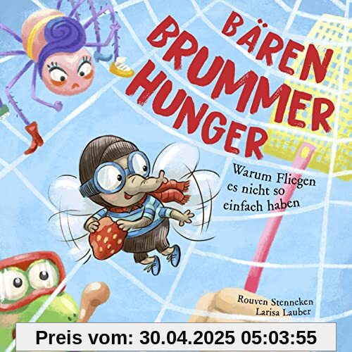 Bärenbrummerhunger - Warum Fliegen es nicht so einfach haben: Bilderbuch inklusive fröhlichem Song zum Mitschmettern - einfach den QR-Code scannen! Bärenbrummerhunger - Warum Fliegen es nicht so einfach haben: Bilderbuch inklusive fröhlichem Song zum Mitschmettern - einfach den QR-Code scannen!