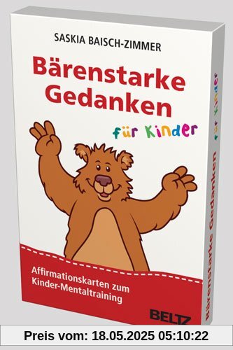 Bärenstarke Gedanken für Kinder: Affirmationskarten zum Kinder-Mentaltraining