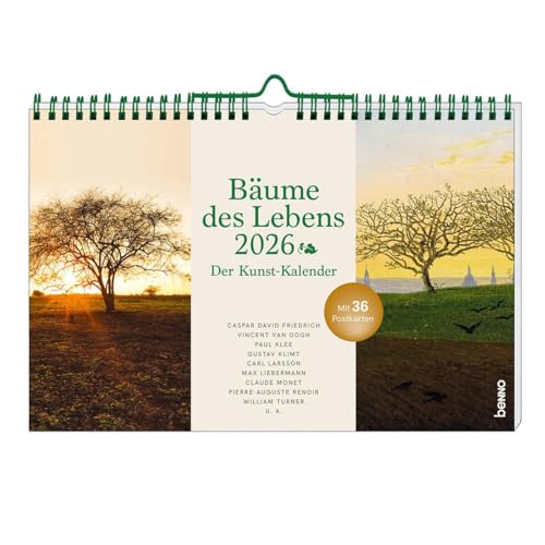 Bäume des Lebens 2026: Der Kunst-Kalender mit 36 Postkarten Bäume des Lebens 2026: Der Kunst-Kalender mit 36 Postkarten von St. Benno