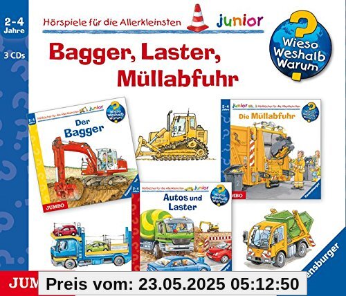 Bagger, Laster, Müllabfuhr (Wieso? Weshalb? Warum? - junior)