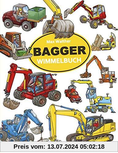 Bagger Wimmelbuch: ab 2 Jahre