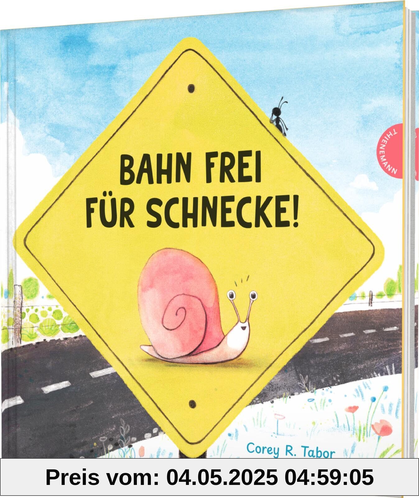 Bahn frei für Schnecke!: Bilderbuch über eine zielstrebige, freundliche Schnecke