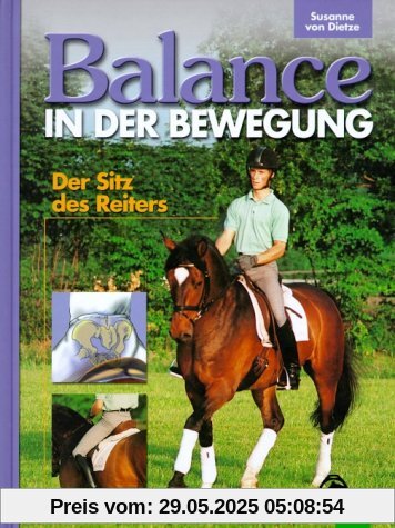 Balance in der Bewegung. Der Sitz des Reiters.