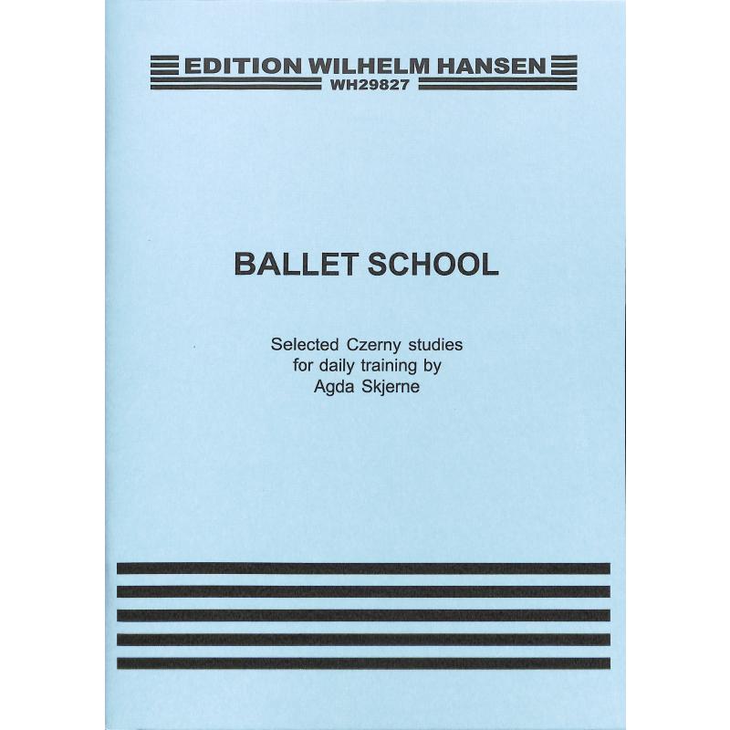 Ballet school - selected Czerny Studies for daily training