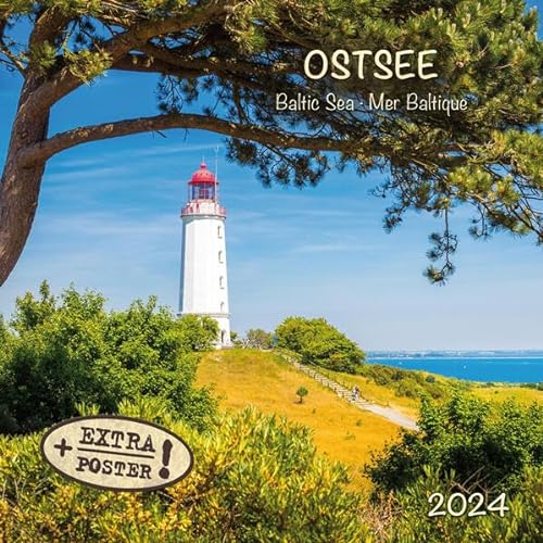 Baltic Sea/Ostsee 2024: Kalender 2024 (Artwork Edition) von Tushita PaperArt