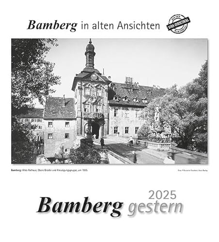 Bamberg gestern 2025: Bamberg in alten Ansichten von m + m Verlag