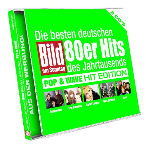 Die besten deutschen 80er Hits des Jahrtausends, Pop & Wave Hit Edition, 2 Audio-CDs