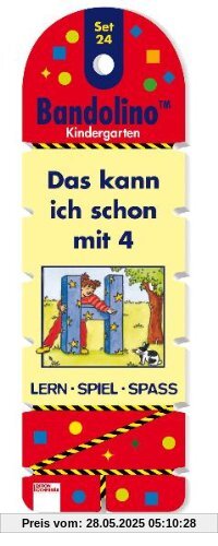 Bandolino Set 24. Das kann ich schon mit 4: Lern Spiel Spass. Kindergarten