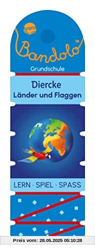 Bandolo. Diercke. Länder und Flaggen: Lernspiel mit Lösungskontrolle für Kinder ab 7 Jahren