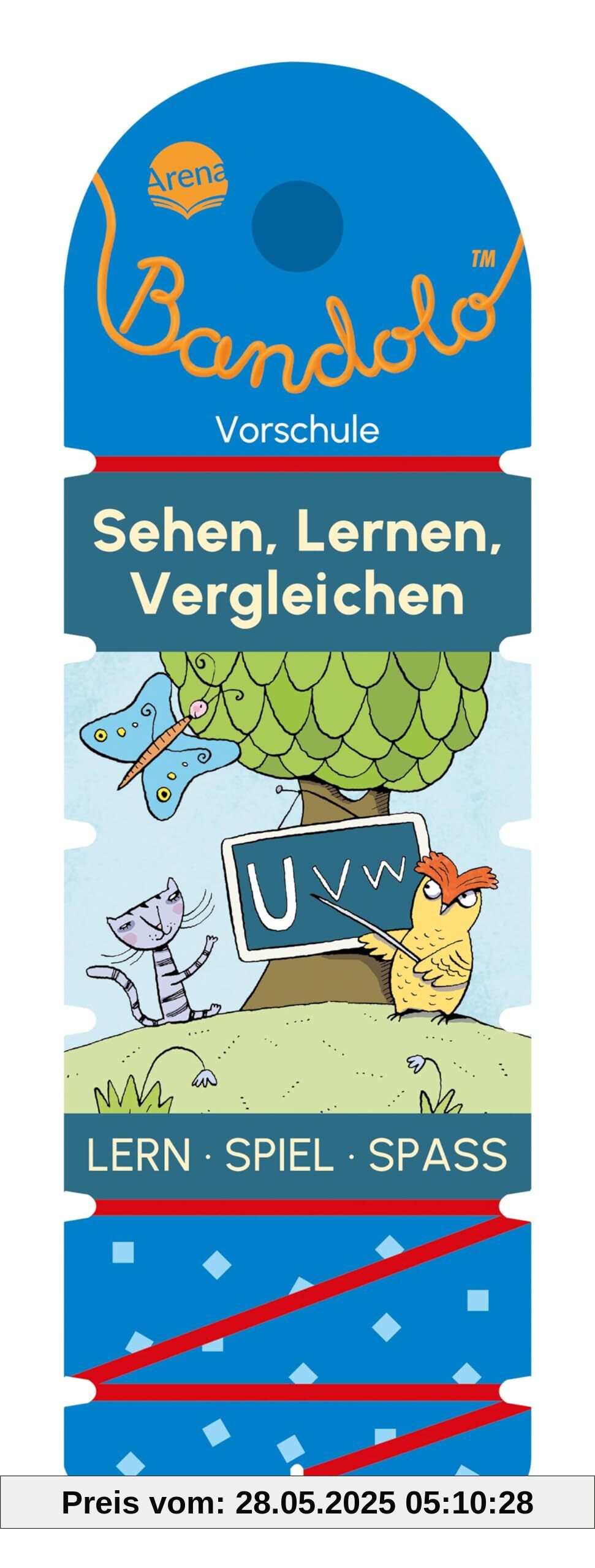 Bandolo. Sehen, Lernen, Vergleichen: Lernspiel mit Lösungskontrolle für Kinder ab 5 Jahren Bandolo. Sehen, Lernen, Vergleichen: Lernspiel mit Lösungskontrolle für Kinder ab 5 Jahren
