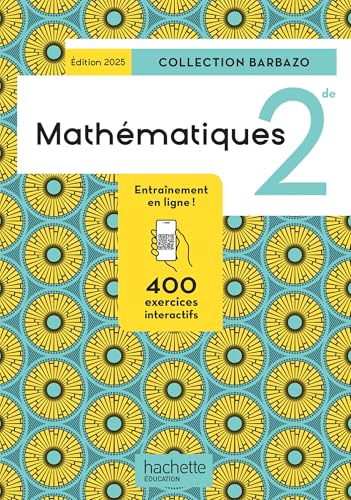 Barbazo Mathématiques 2de - Livre élève - Ed. 2025 von HACHETTE EDUC