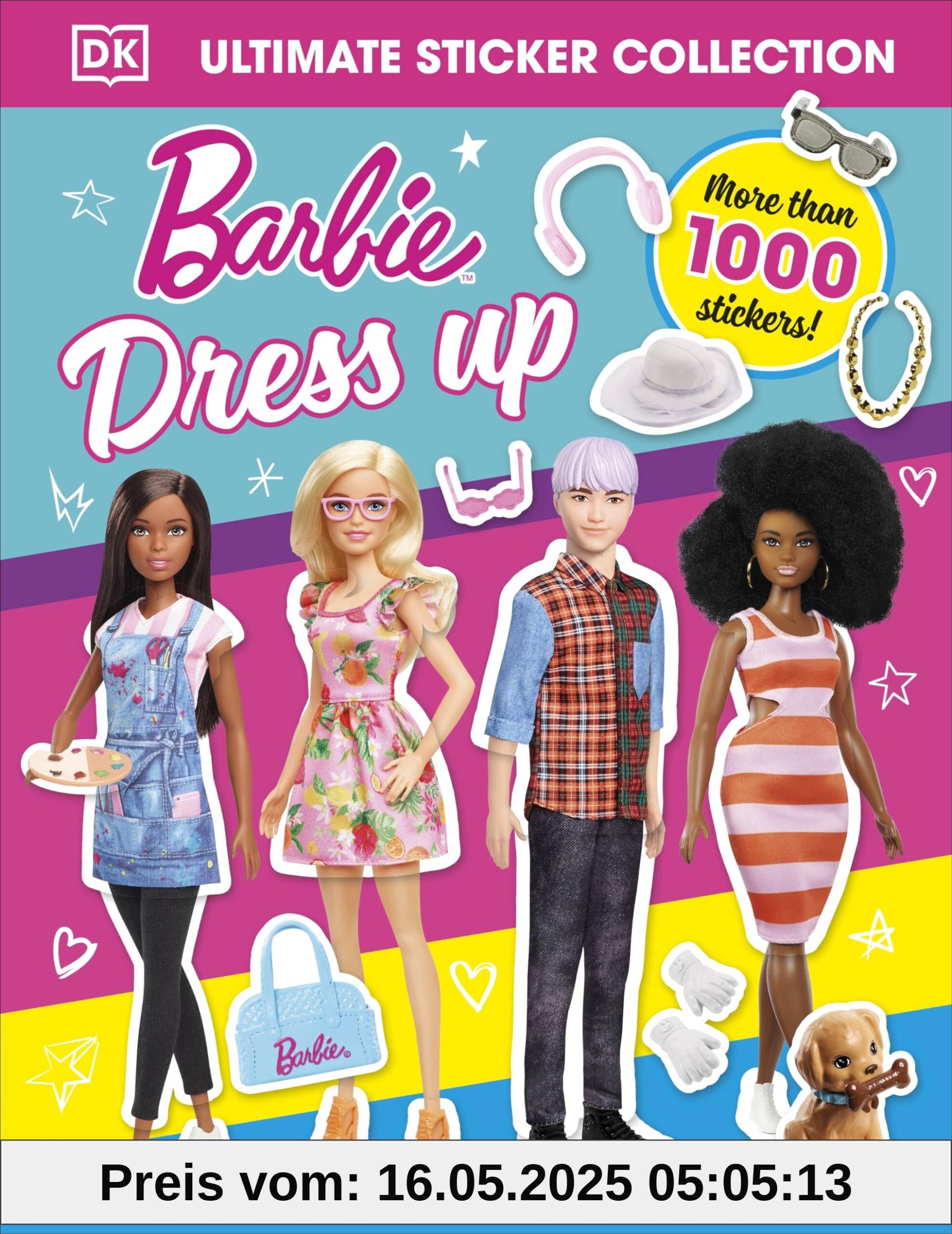 Barbie Dress-Up Ultimate Sticker Collection (Barbie Sticker Books)