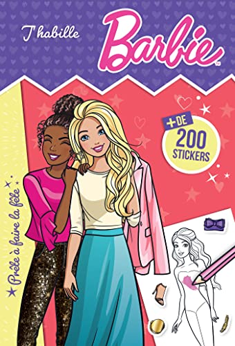 Barbie - J'habille - Prête à faire la fête: + de 200 stickers