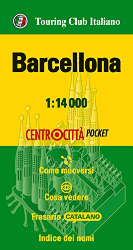 Barcellona 1:14.000 (Centrocitta pocket) von Touring