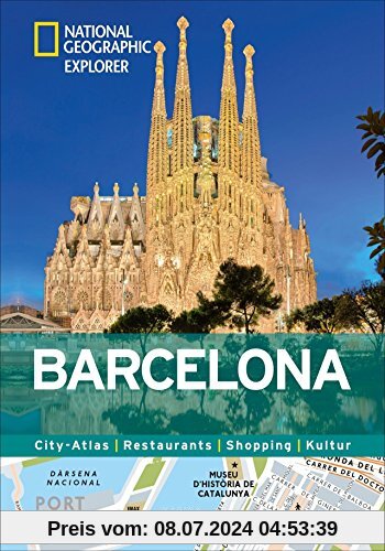 Barcelona erkunden mit handlichen Karten: Barcelona-Reiseführer für die schnelle Orientierung mit Highlights und Insider-Tipps. Barcelona entdecken mit dem National Geographic Reiseführer Barcelona.