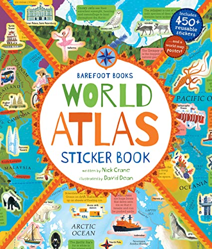 World Atlas Sticker Book (Barefoot Books): 1 (Barefoot Sticker Books) von Barefoot Books