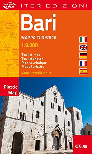 Bari. Pianta turistica 1:9.000 (Plastic map) Bari. Pianta turistica 1:9.000 (Plastic map) von Iter Edizioni