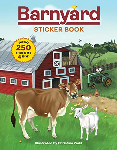 Barnyard Sticker Book: Includes 250 Stickers and 4 Scenes von Workman Publishing