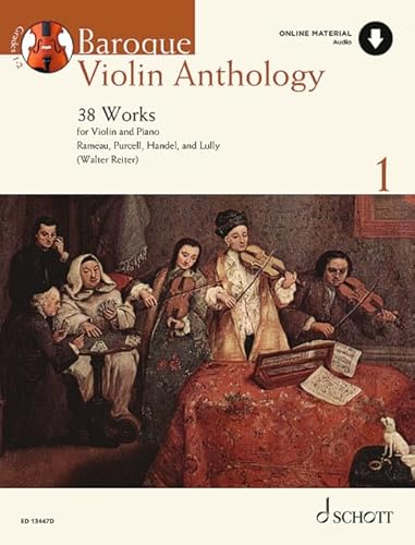 Baroque Violin Anthology: 38 Works. Band 1. Violine und Klavier. (Schott Anthology Series, Band 1) von Schott Music Ltd., London