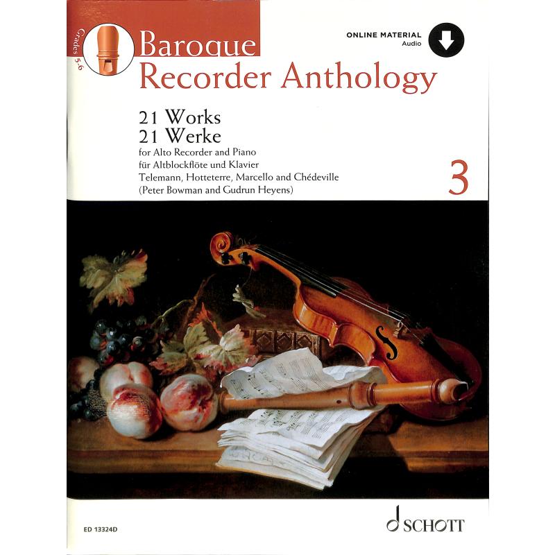 Baroque recorder anthology 3 Baroque recorder anthology 3