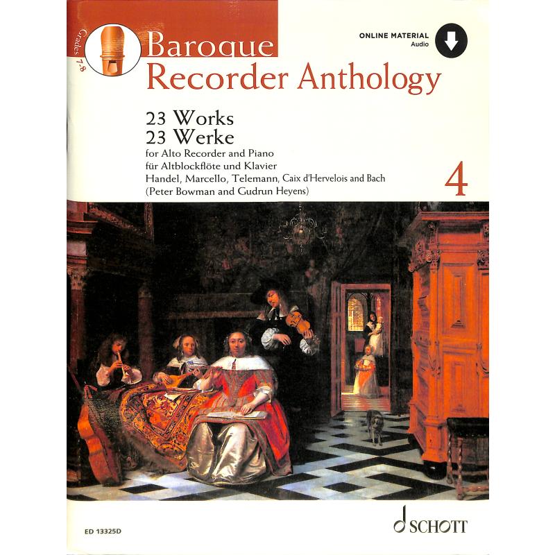 Baroque recorder anthology 4 Baroque recorder anthology 4