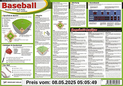 Baseball: Regeln, Abläufe & Maße incl. Lexikon