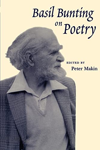 Basil Bunting on Poetry von Johns Hopkins University Press