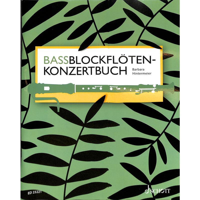 Bassblockflötenkonzertbuch