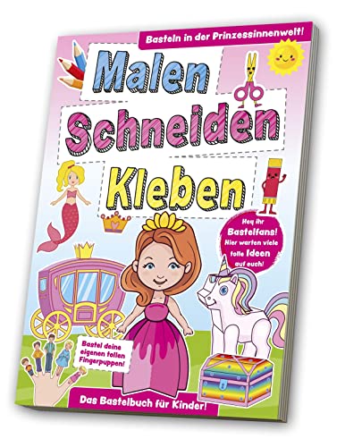 Bastelbuch - Prinzessinnen von Media Verlagsgesellschaft