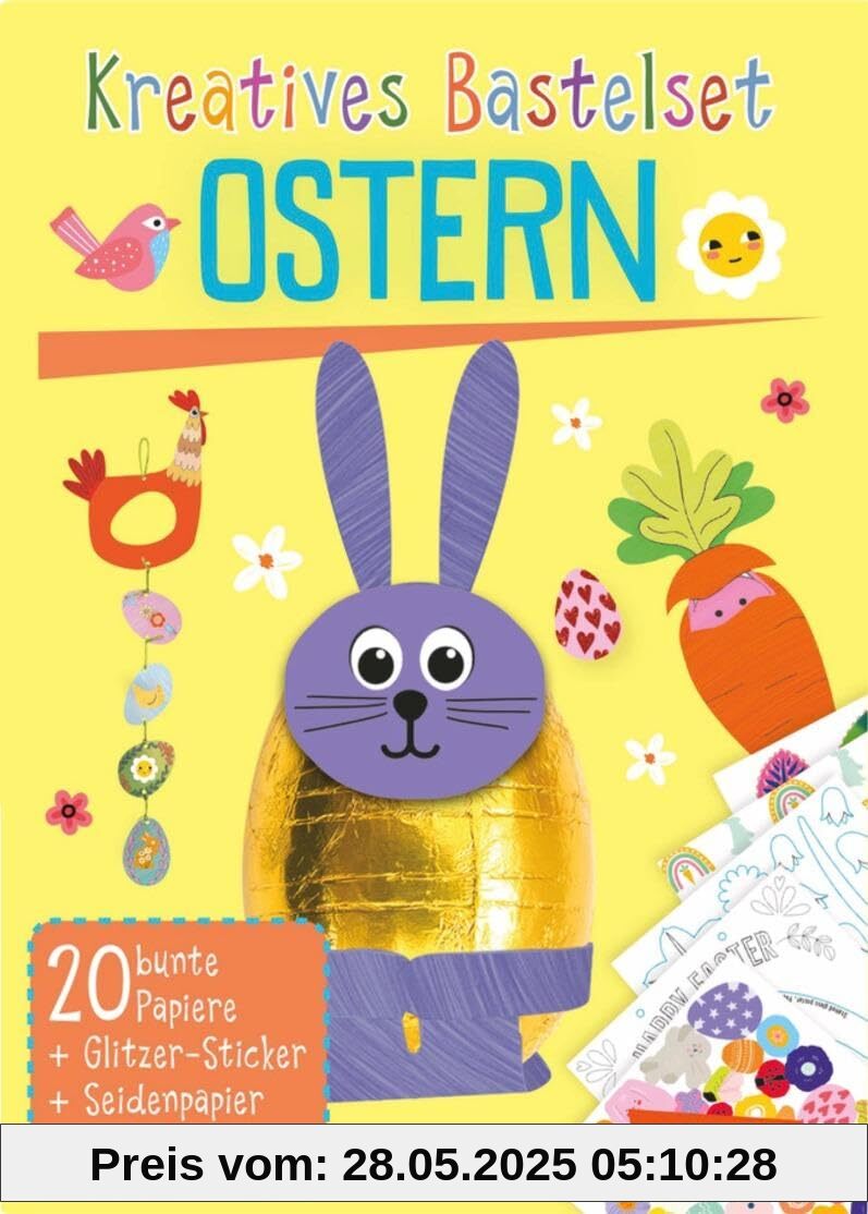 Bastelset für Kinder: Kreatives Bastelset: Ostern
