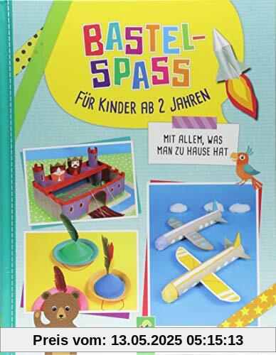 Bastelspaß für Kinder ab 2 Jahren: Mit allem, was man zu Hause hat