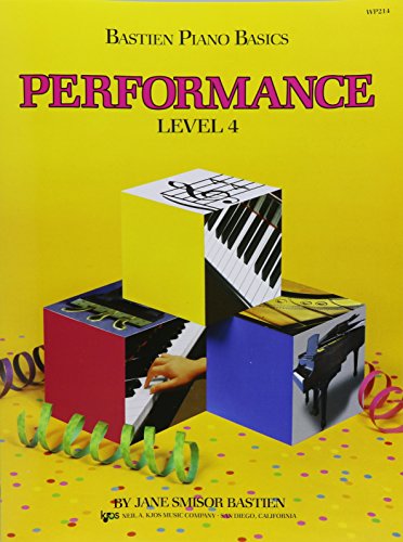 Bastien Piano Basics Performance Level 4 Pf