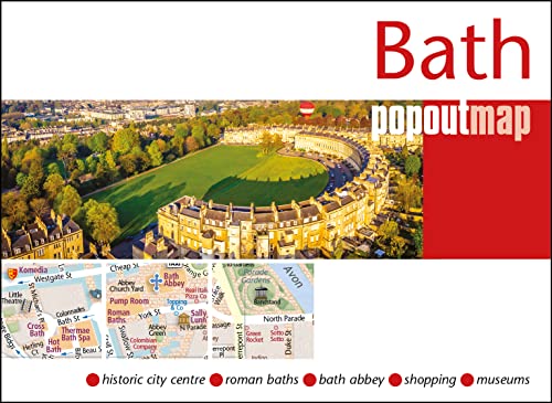 Bath PopOut Map (PopOut Maps) von Heartwood Publishing