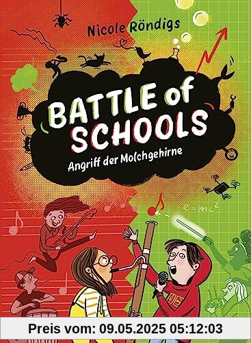 Battle of Schools - Angriff der Molchgehirne: Start der Kinderbuchreihe (Die Battle-of-Schools-Reihe, Band 1)